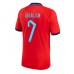 Engeland Jack Grealish #7 Voetbalkleding Uitshirt WK 2022 Korte Mouwen